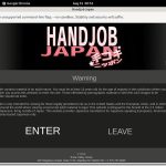 Valid Handjobjapan Passwords