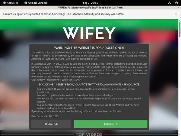 Wifey.com Free Trial Deal