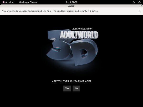 Adultworld3d.com Sign Up Page