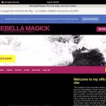 Aerebellamagick.modelcentro.com Online Video