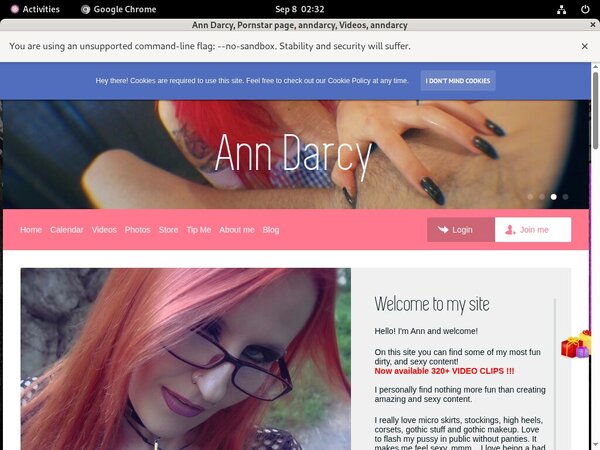 Ann Darcy Password Dump