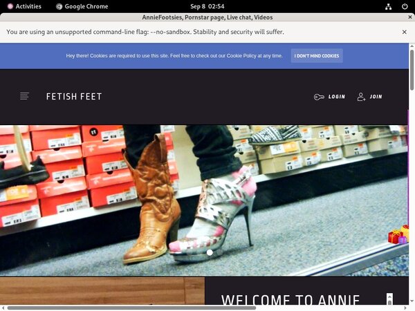 AnnieFootsies Tgp