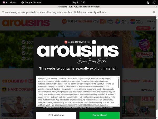 Arousins.com Stockings