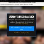 Bareback Fucked Ladyboys