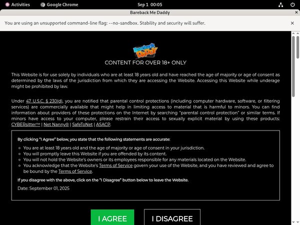 Barebackmedaddy Discount Limited