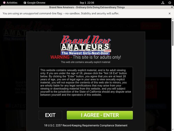 Brandnewamateurs.com Passes