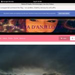 Delicia D’Anjelo With Credit Card