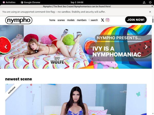 Discount Nympho.com Promo Code