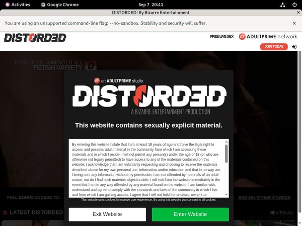 Distorded Promo Code