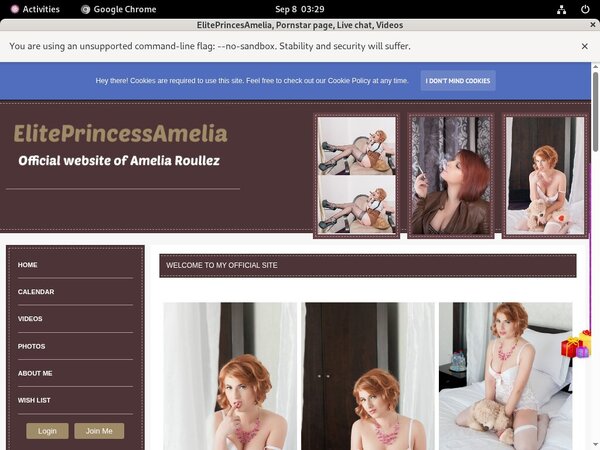Eliteprincessamelia.modelcentro.com Discount Offer 2018