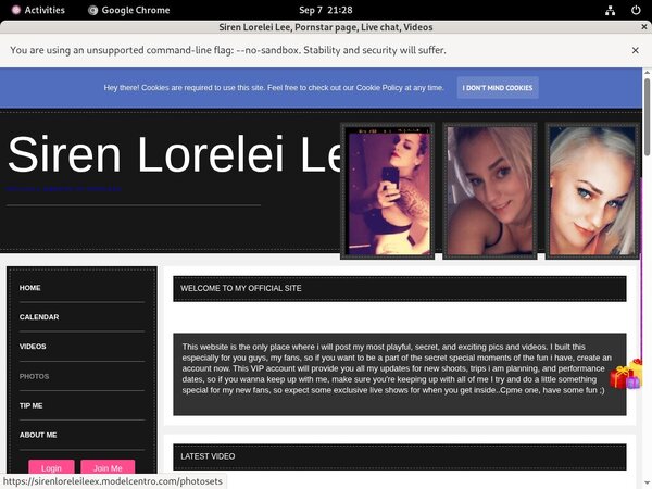 Free Login For Sirenloreleileex