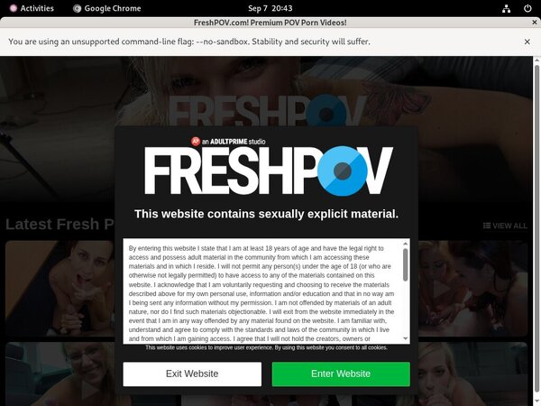 Fresh POV Discount Free Offer