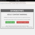 Guysinsweatpants.com Pics