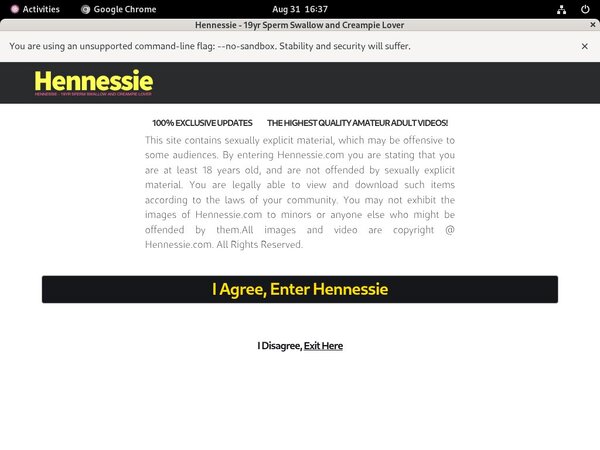 Hennessie Account Premium Free