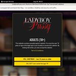 Ladyboy Pussy Mobile Pass