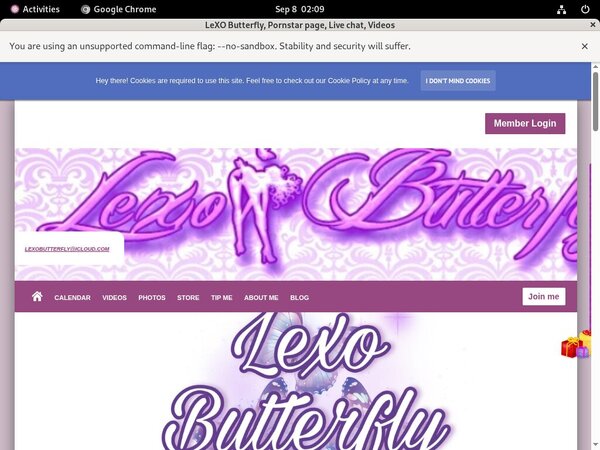 Lexobutterflyxxx.com Join