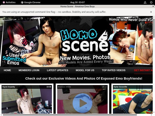 Password For Homoscene.com