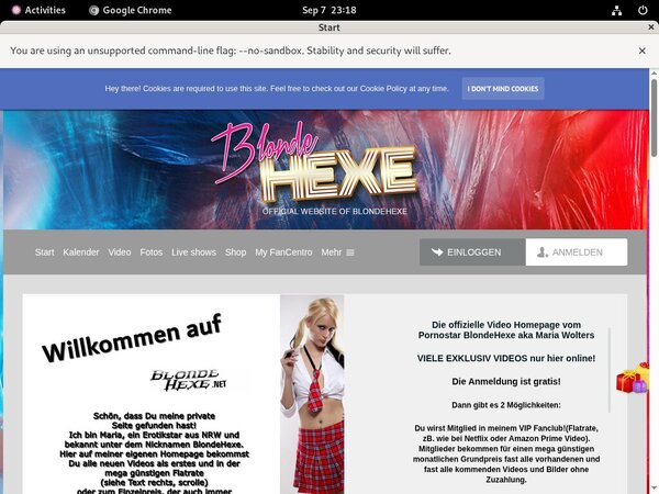 Pornhub BlondeHexe
