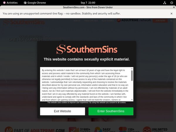 Southern Sins Photo