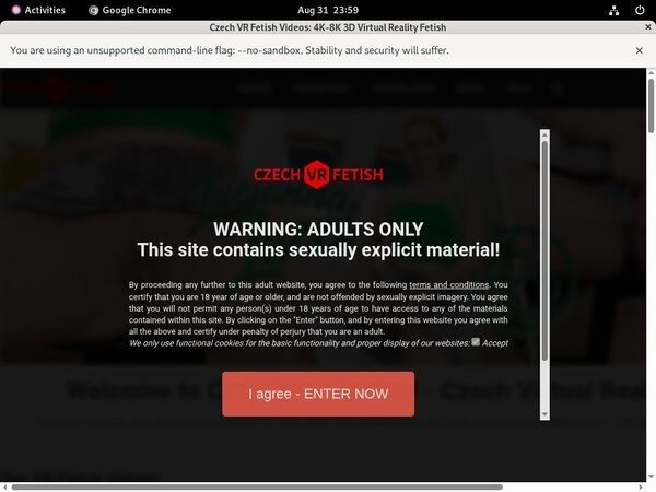 User Czechvrfetish.com