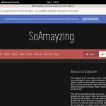Free SoAmayzing Hacked Login
