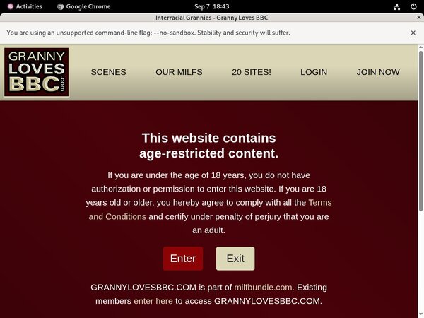 Free Granny Loves BBC Accounts And Passwords