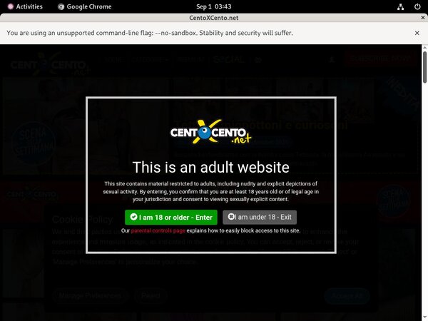Cento X Cento Premium Accounts