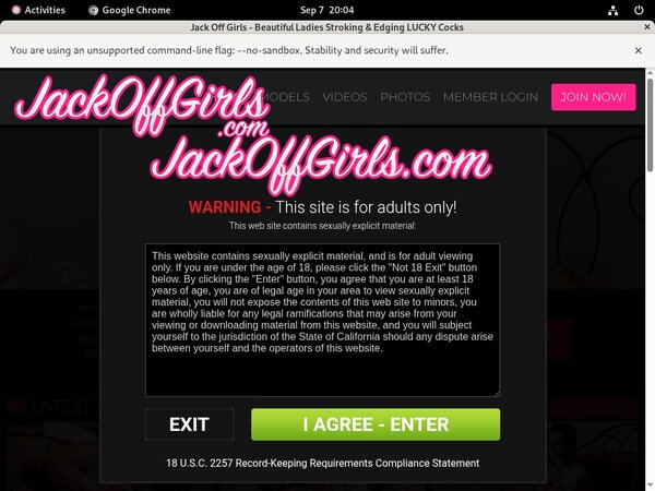 Membership For Jack Off Girls