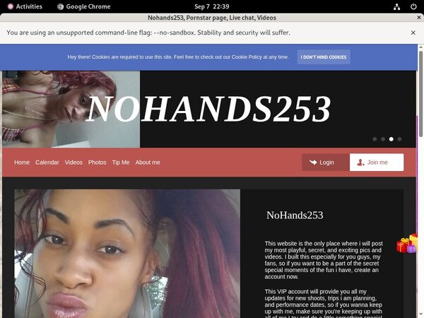 Nohands253 Filme