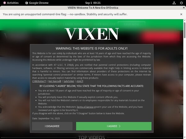 Vixen On Sale